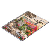 Persoonlijke Tulpentuin Spiraal Notebook Notitieboek (Linkerzijde)