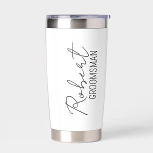 Persoonlijke tumbler voor mannen, cadeau voor hem, geïsoleerde drinkbeker