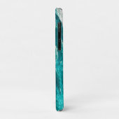 Persoonlijke turquoise zee en golven Case-Mate iPhone case (Achterkant/links)