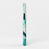 Persoonlijke turquoise zee en golven Case-Mate iPhone case (Achterkant/rechts)