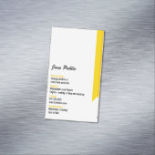 Persoonlijke Tutor Pencil Visitekaartje Magneten (Voorbeeld)