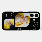 Persoonlijke twee foto Abstract Case-Mate iPhone Case (Achterkant (horizontaal))