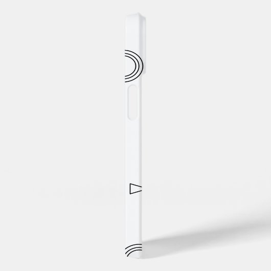 Persoonlijke twee foto Abstract Case-Mate iPhone Case (Achterkant / Rechts)