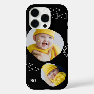 Persoonlijke twee foto Abstract iPhone 16 Pro Hoesje