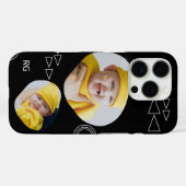 Persoonlijke twee foto Abstract Case-Mate iPhone Case (Achterkant (horizontaal))