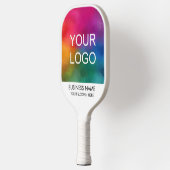 Persoonlijke twee kanten Uw Logo hier zakelijk Pickleball Paddle (Links)