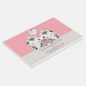 Persoonlijke tweeduizend gepersonaliseerde kaatdek gastenboek (Hoek)