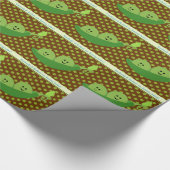 Persoonlijke Twin Boy erwten in een peul Cadeaupapier (Hoek)