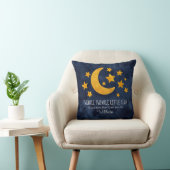 Persoonlijke Twinkle Little Star Moon & Stars Kussen (Stoel)