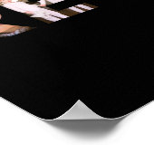 Persoonlijke Typografie Aangepaste Foto Collage Fe Poster (Hoek)