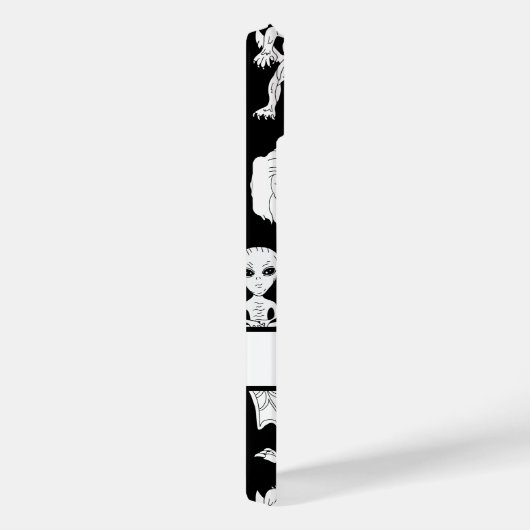 Persoonlijke UFO, Alien, Bigfoot Cryptid Case-Mate iPhone Case (Achterkant / Rechts)