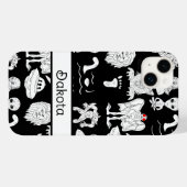 Persoonlijke UFO, Alien, Bigfoot Cryptid Case-Mate iPhone Case (Achterkant (horizontaal))
