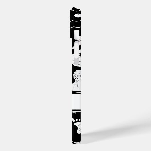 Persoonlijke UFO, Alien, Bigfoot Cryptid Case-Mate iPhone Case (Achterkant / Links)