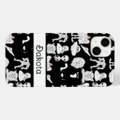 Persoonlijke UFO, Alien, Bigfoot Cryptid Case-Mate iPhone Case (Achterkant (horizontaal))