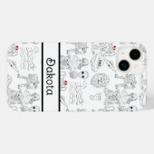 Persoonlijke UFO, Alien, Bigfoot Cryptid Case-Mate iPhone Case (Achterkant (horizontaal))