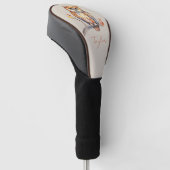 Persoonlijke Uil Golfheadcover (Schuin)