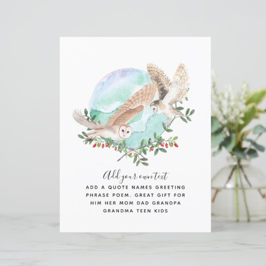 Persoonlijke UILEN (Staand voorkant)