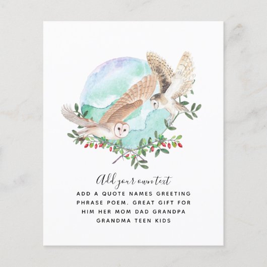 Persoonlijke UILEN Flyer (Voorkant)