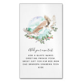 Persoonlijke UILEN Magnetisch Visitekaartje (Voorkant Verticaal)