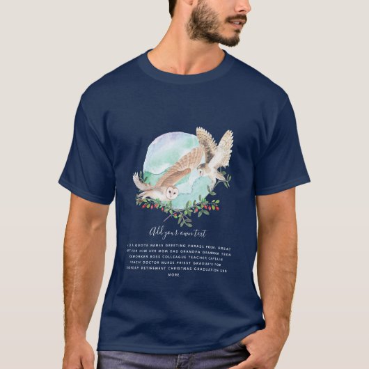 Persoonlijke UILEN T-shirt (Voorkant)