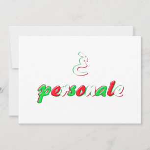 persoonlijke uitnodiging