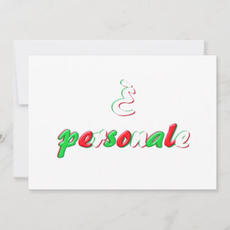 persoonlijke uitnodiging