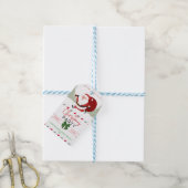 Persoonlijke Uitnodiging met een Knuffelgevoel Cadeaulabel (Met Touw)