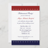 Persoonlijke uitnodiging van de partij voor milita (Achterkant)