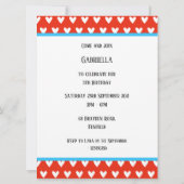 Persoonlijke uitnodiging voor de verjaardag van ee (Achterkant)