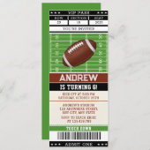 Persoonlijke uitnodiging voor de verjaardagskaart  (Voorkant / Achterkant)