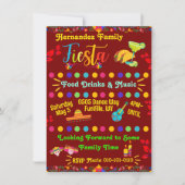 Persoonlijke uitnodiging voor familiefeest (Voorkant)