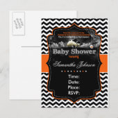 Persoonlijke uitnodiging voor Halloween Briefkaart (Voorkant / Achterkant)