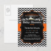 Persoonlijke uitnodiging voor Halloween Briefkaart (Voorkant / Achterkant)