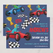 Persoonlijke uitnodiging voor kinderverjaardagsfee (Voorkant / Achterkant)