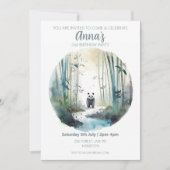 Persoonlijke uitnodiging voor kinderverjaardagsfee (Voorkant)