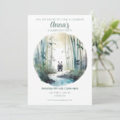 Persoonlijke uitnodiging voor kinderverjaardagsfee (Staand voorkant)