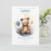 Persoonlijke uitnodiging voor kinderverjaardagsfee (Staand voorkant)