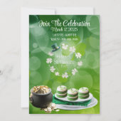 Persoonlijke uitnodiging voor St. Patrick's Day-fe (Voorkant)