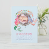 Persoonlijke uitnodiging voor zeemeerminnen met FO (Staand voorkant)