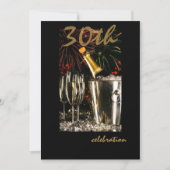 Persoonlijke uitnodigingen van de 30e verjaardag v (Voorkant)