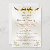 Persoonlijke uitnodigingen voor 50-jarig jubileum (Achterkant)