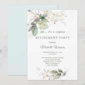 Persoonlijke Uitvaartfeest Template Kaart (Voorkant / Achterkant)