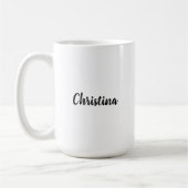 Persoonlijke Ukulele Chord Charts Uke Chords Black Koffiemok (Links)