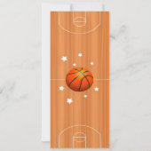 Persoonlijke Ultieme Basketbal Verjaardag Event Pa Kaart (Achterkant)