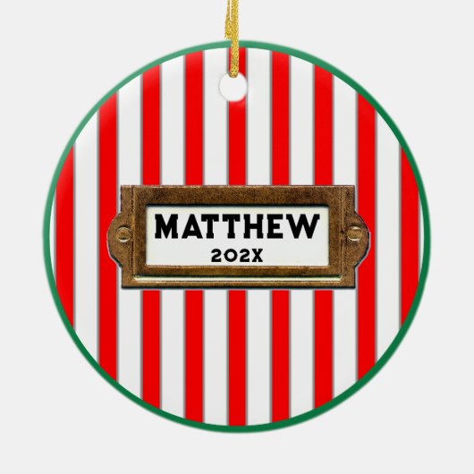 persoonlijke ultieme frisbee keramisch ornament (Achterkant)