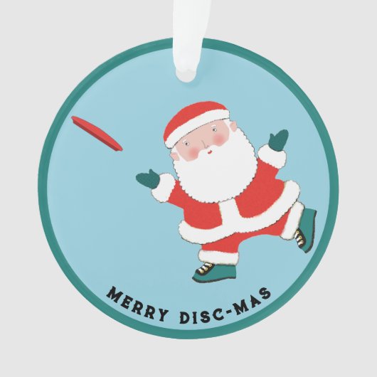 Persoonlijke Ultimate Frisbee Ornament (voorkant)