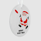 Persoonlijke Ultimate Frisbee Ornament (voorkant)