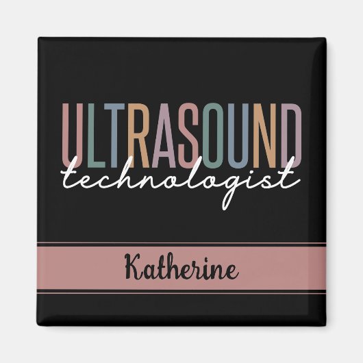 Persoonlijke Ultrasound-cadeautjes van de technolo Magneet (Voorkant)