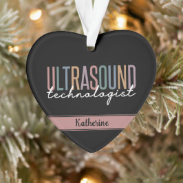 Persoonlijke Ultrasound-cadeautjes van de technolo Ornament