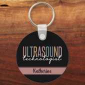 Persoonlijke Ultrasound-cadeautjes van de technolo Sleutelhanger (Voorkant)